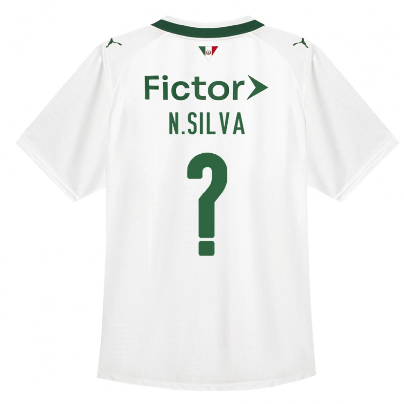 Danxen Heren Ney Silva #0 Groen Wit Uitshirt Uittenue 2026/27 T-Shirt België