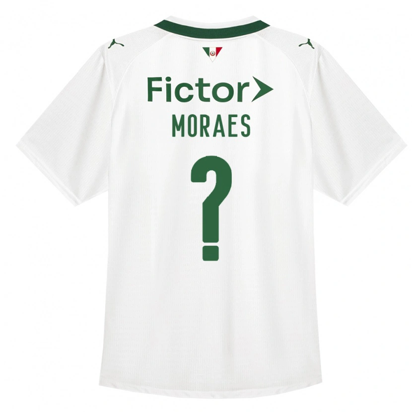 Danxen Heren Kauã Moraes #0 Groen Wit Uitshirt Uittenue 2026/27 T-Shirt België