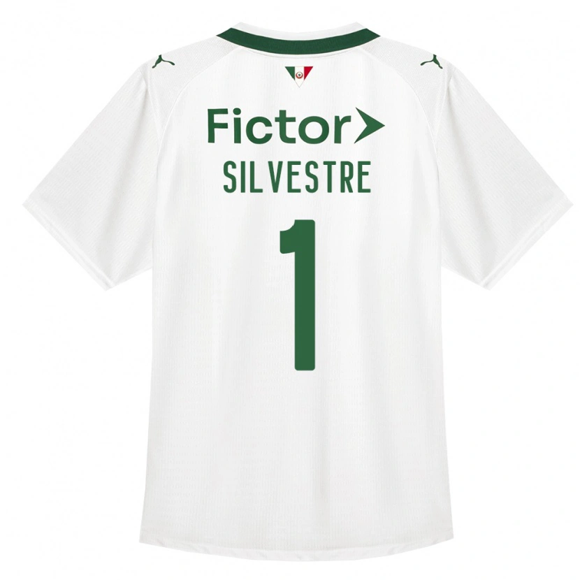 Danxen Heren Vinicius Silvestre #1 Groen Wit Uitshirt Uittenue 2026/27 T-Shirt België