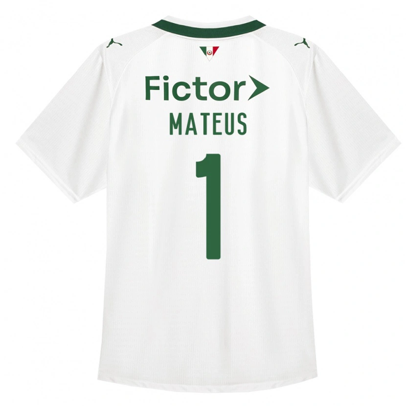 Danxen Heren Mateus #1 Groen Wit Uitshirt Uittenue 2026/27 T-Shirt België