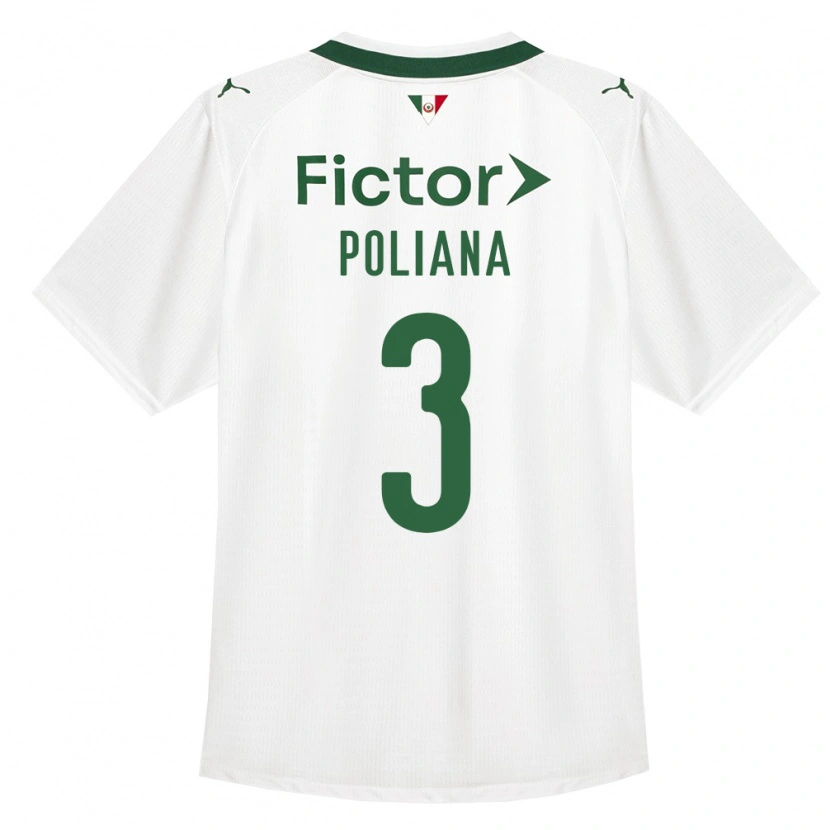 Danxen Heren Poliana #3 Groen Wit Uitshirt Uittenue 2026/27 T-Shirt België