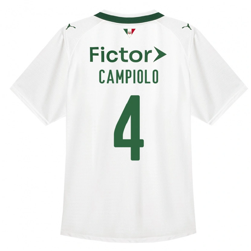 Danxen Heren Giovanna Campiolo #4 Groen Wit Uitshirt Uittenue 2026/27 T-Shirt België