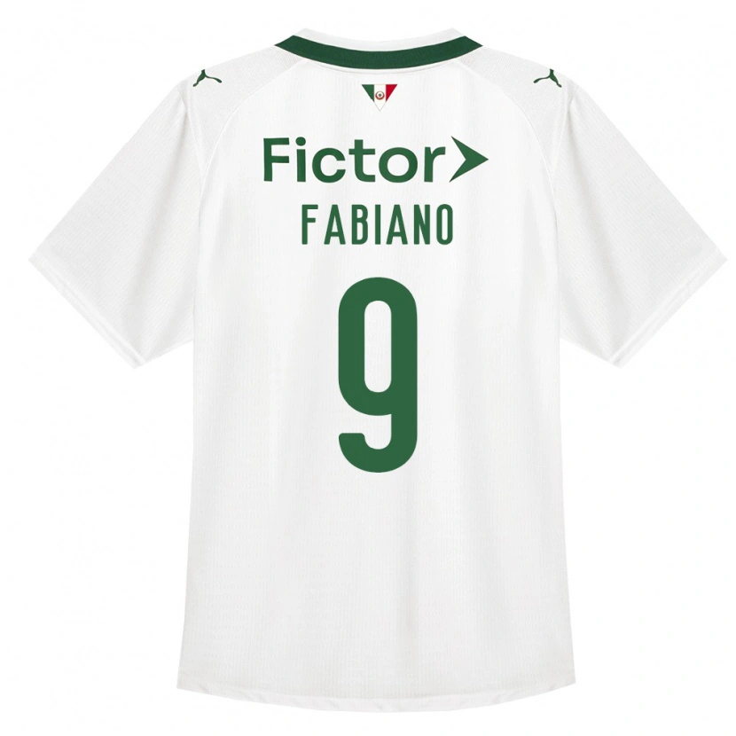 Danxen Heren Fabiano Rodrigues Pereira #9 Groen Wit Uitshirt Uittenue 2026/27 T-Shirt België