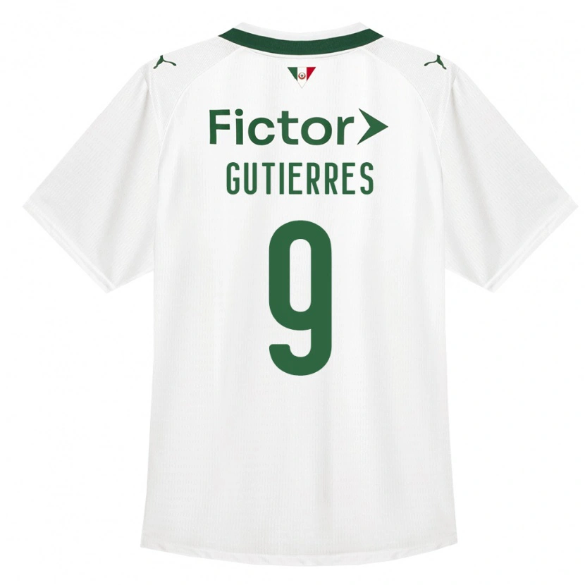 Danxen Heren Amanda Gutierres #9 Groen Wit Uitshirt Uittenue 2026/27 T-Shirt België