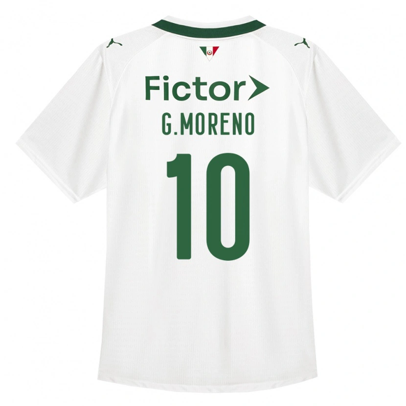 Danxen Heren Gerardo Moreno #10 Groen Wit Uitshirt Uittenue 2026/27 T-Shirt België