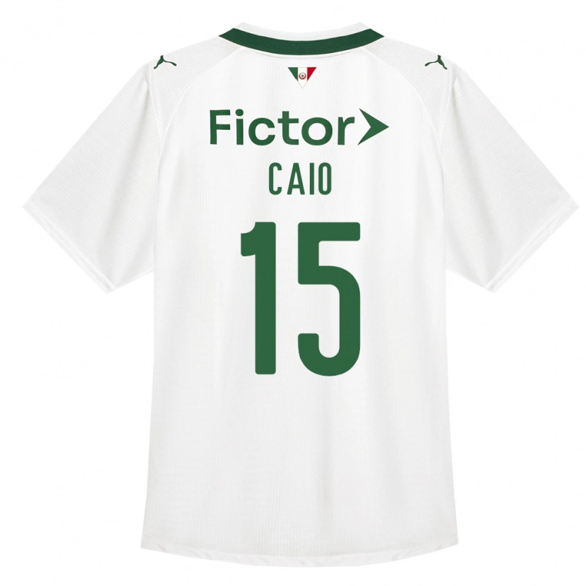 Danxen Heren Caio Matheus De Alcântara Lima #15 Groen Wit Uitshirt Uittenue 2026/27 T-Shirt België