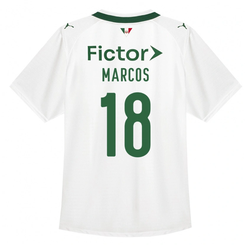 Danxen Heren Antônio Marcos #18 Groen Wit Uitshirt Uittenue 2026/27 T-Shirt België