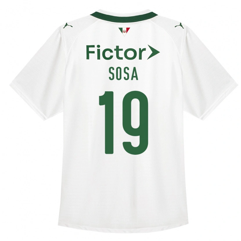 Danxen Heren Ramón Sosa #19 Groen Wit Uitshirt Uittenue 2026/27 T-Shirt België