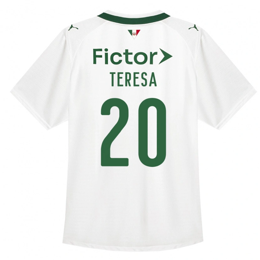 Danxen Heren Felipe Teresa #20 Groen Wit Uitshirt Uittenue 2026/27 T-Shirt België