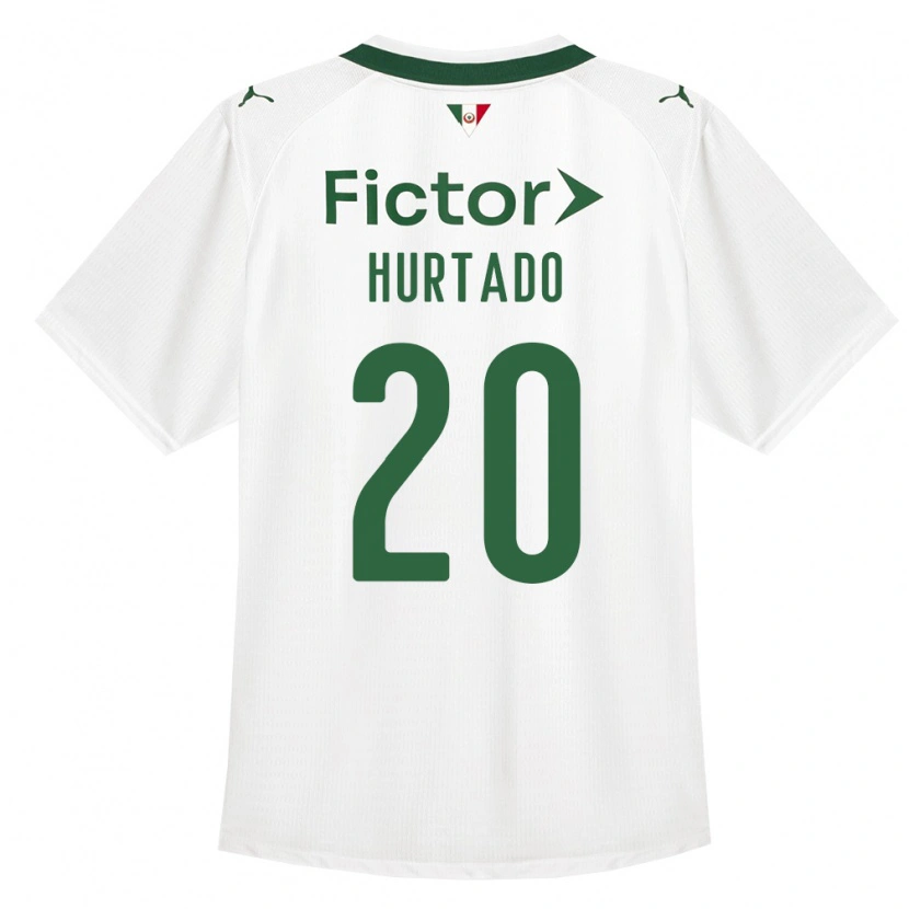 Danxen Heren Flavio Hurtado #20 Groen Wit Uitshirt Uittenue 2026/27 T-Shirt België