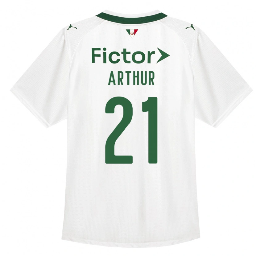 Danxen Heren Luis Arthur #21 Groen Wit Uitshirt Uittenue 2026/27 T-Shirt België