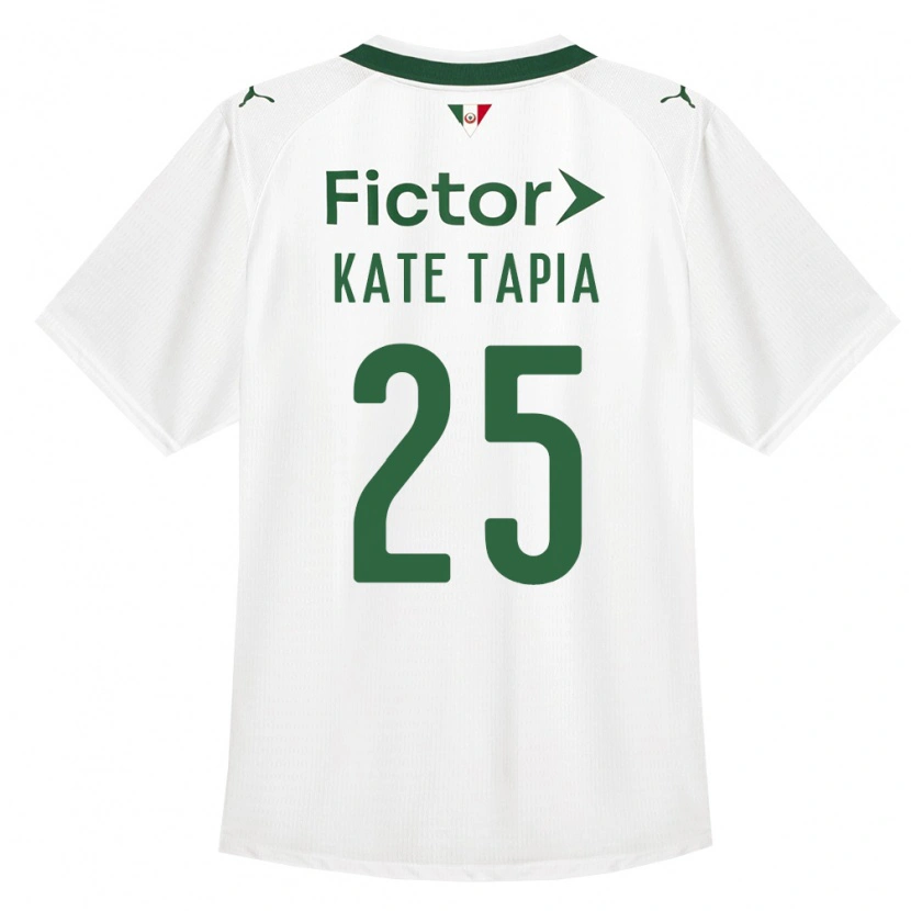 Danxen Heren Kate Tapia #25 Groen Wit Uitshirt Uittenue 2026/27 T-Shirt België