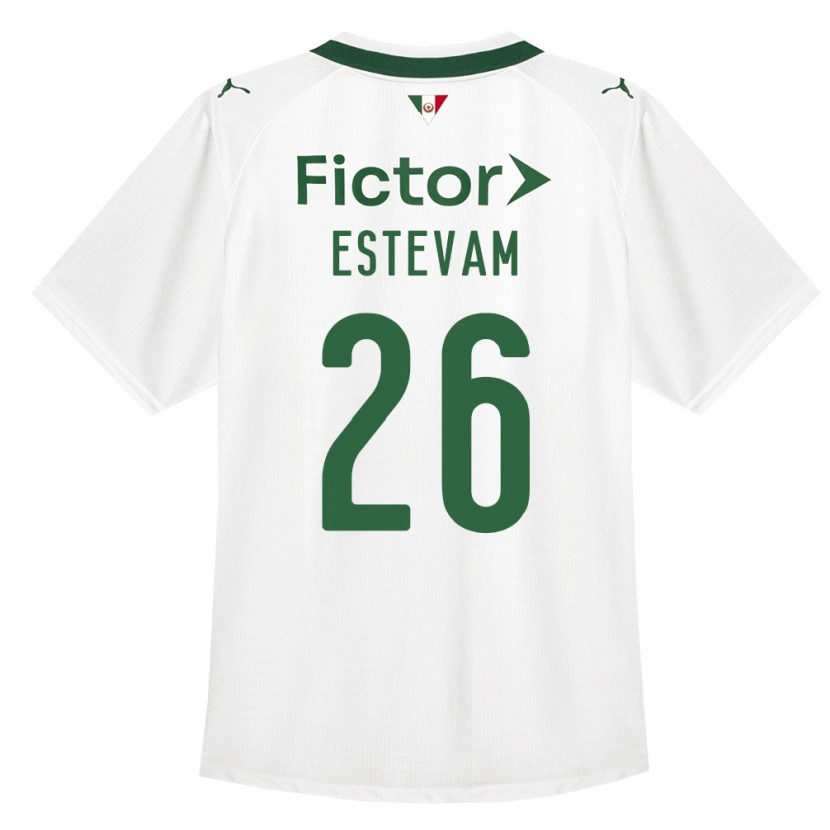 Danxen Heren Laís Estevam #26 Groen Wit Uitshirt Uittenue 2026/27 T-Shirt België