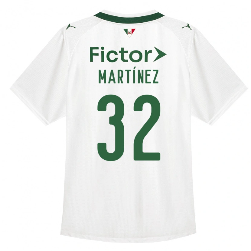 Danxen Heren Emiliano Martínez #32 Groen Wit Uitshirt Uittenue 2026/27 T-Shirt België