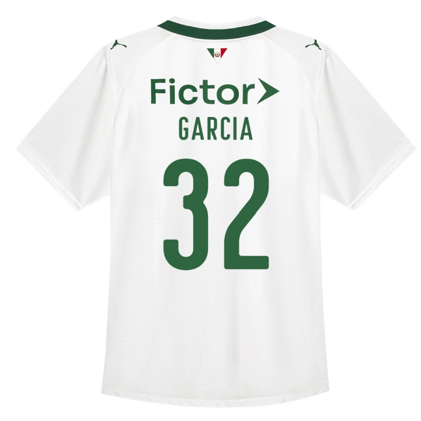 Danxen Heren Garcia #32 Groen Wit Uitshirt Uittenue 2026/27 T-Shirt België