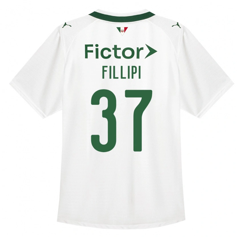 Danxen Heren Riquelme Fillipi #37 Groen Wit Uitshirt Uittenue 2026/27 T-Shirt België