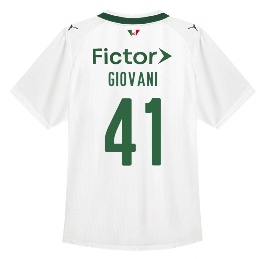 Danxen Heren Giovani #41 Groen Wit Uitshirt Uittenue 2026/27 T-Shirt België