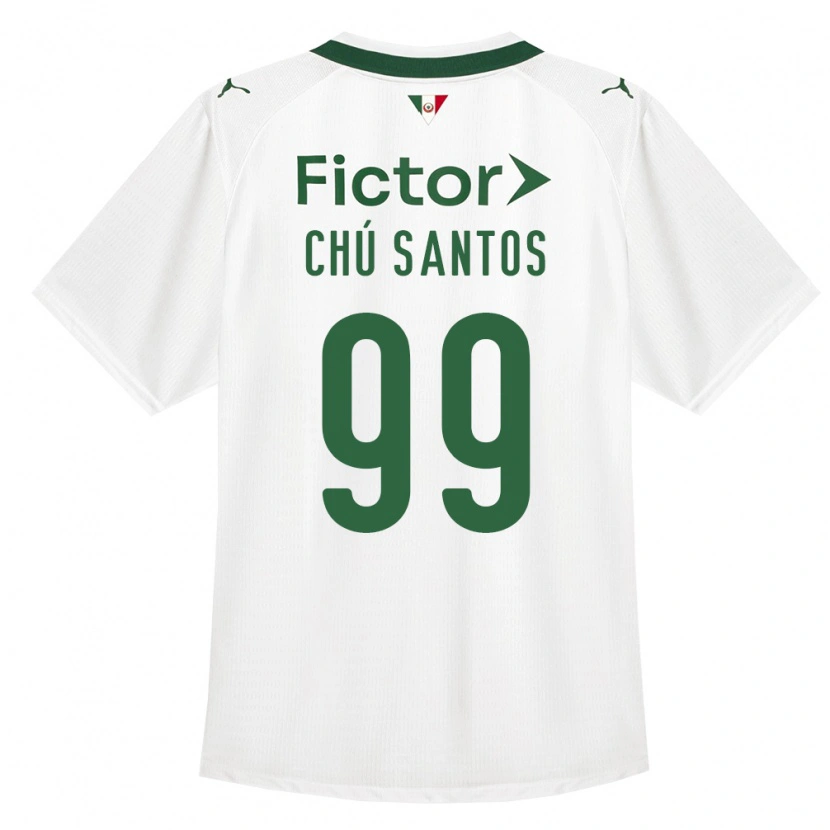 Danxen Heren Chú Santos #99 Groen Wit Uitshirt Uittenue 2026/27 T-Shirt België