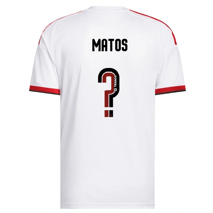 Danxen Heren Carol Matos #0 Wit Rood Zwart Uitshirt Uittenue 2026/27 T-Shirt België