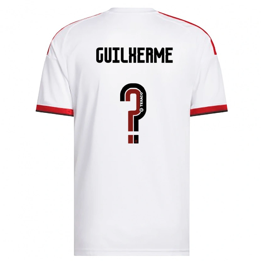 Danxen Heren Guilherme Teixeira #0 Wit Rood Zwart Uitshirt Uittenue 2026/27 T-Shirt België