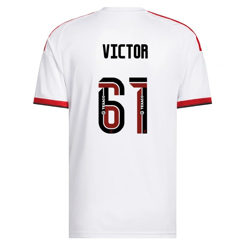 Danxen Heren João Souza #61 Wit Rood Zwart Uitshirt Uittenue 2026/27 T-Shirt België