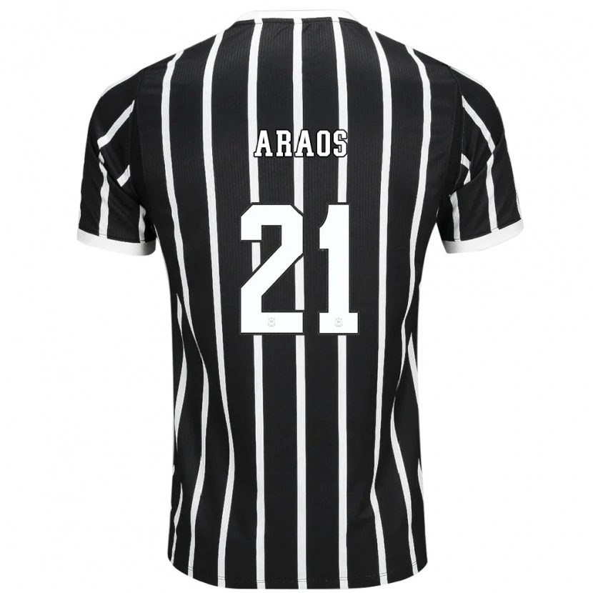 Danxen Heren Angelo Araos #21 Zwart Wit Rood Uitshirt Uittenue 2026/27 T-Shirt België