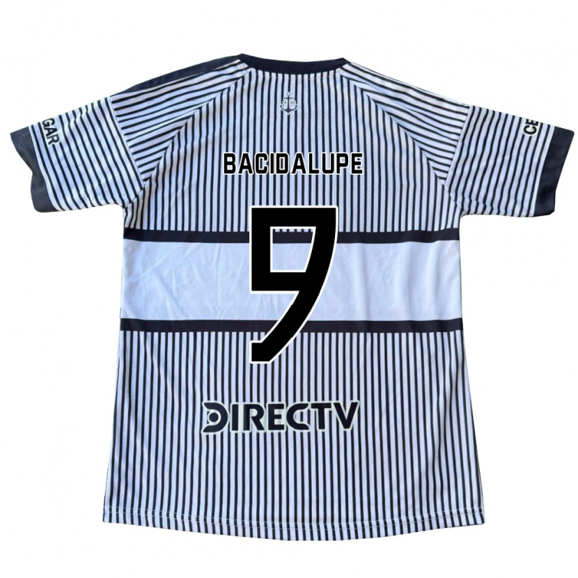 Danxen Heren Rodrigo Bacidalupe #9 Wit Zwart Geel Uitshirt Uittenue 2026/27 T-Shirt België