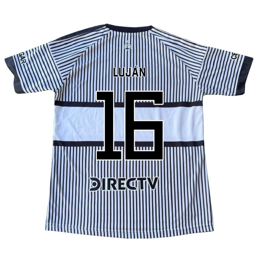 Danxen Heren Ramiro Luján #16 Wit Zwart Geel Uitshirt Uittenue 2026/27 T-Shirt België