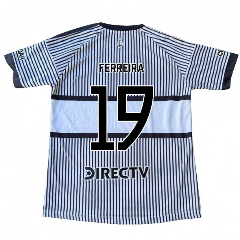 Danxen Heren Kevin Ferreira #19 Wit Zwart Geel Uitshirt Uittenue 2026/27 T-Shirt België