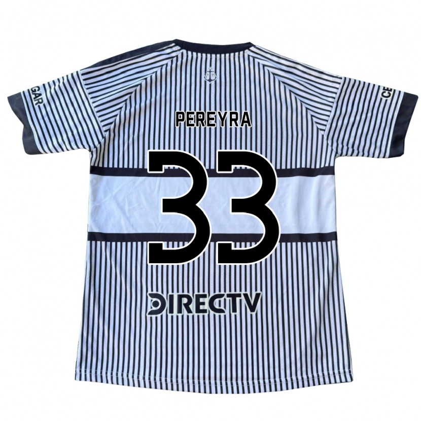 Danxen Heren Araceli Pereyra #33 Wit Zwart Geel Uitshirt Uittenue 2026/27 T-Shirt België