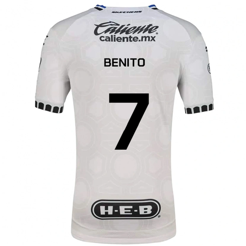 Danxen Heren Iker Benito #7 Wit Zwart Blauw Thuisshirt Thuistenue 2026/27 T-Shirt België