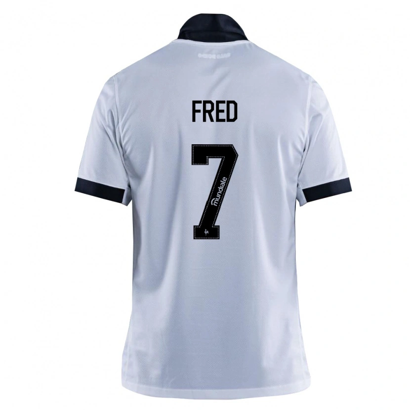 Danxen Heren Frederico Rodrigues De Paula Santos #7 Zwart Wit Uitshirt Uittenue 2026/27 T-Shirt België