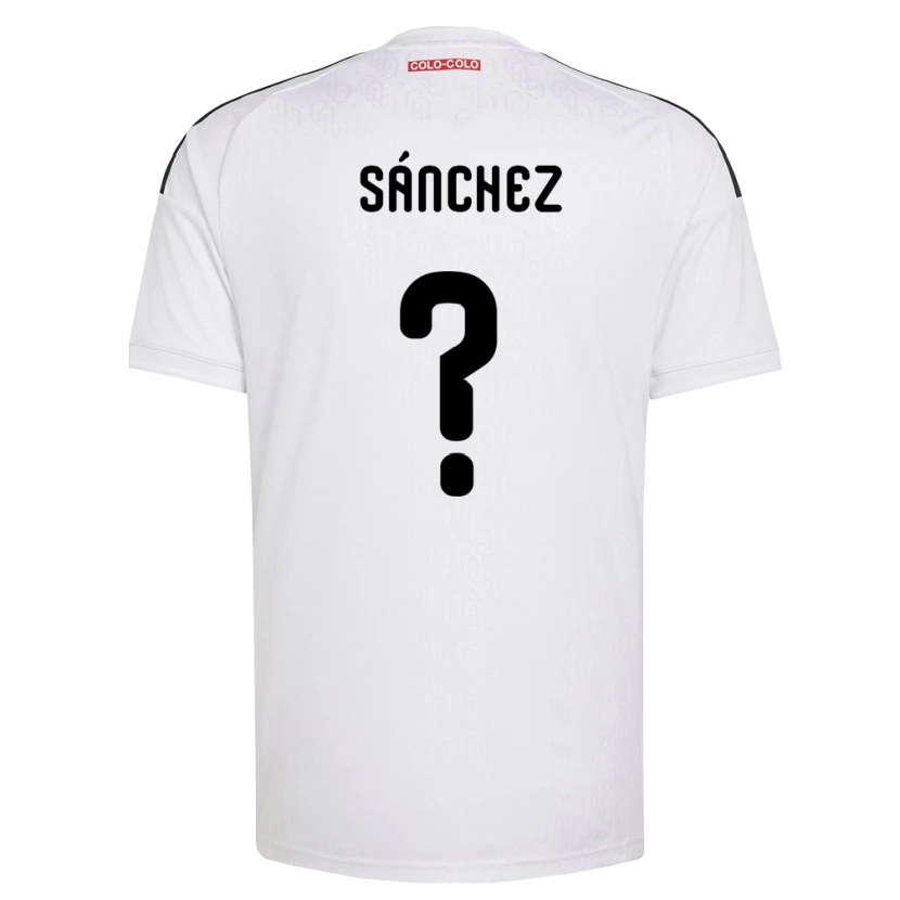 Danxen Dames Bastian Sánchez #0 Wit Zwart Thuisshirt Thuistenue 2026/27 T-Shirt België