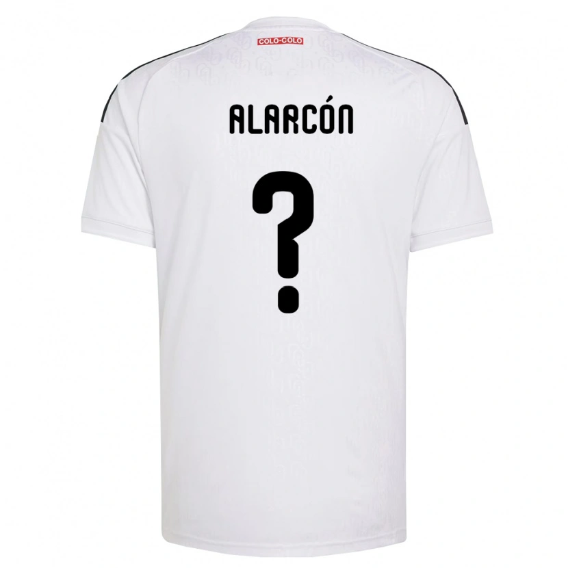 Danxen Dames Danilo Alarcón #0 Wit Zwart Thuisshirt Thuistenue 2026/27 T-Shirt België
