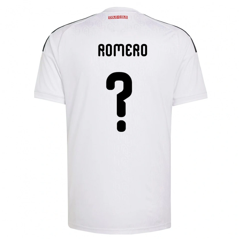 Danxen Dames Enzo Romero #0 Wit Zwart Thuisshirt Thuistenue 2026/27 T-Shirt België