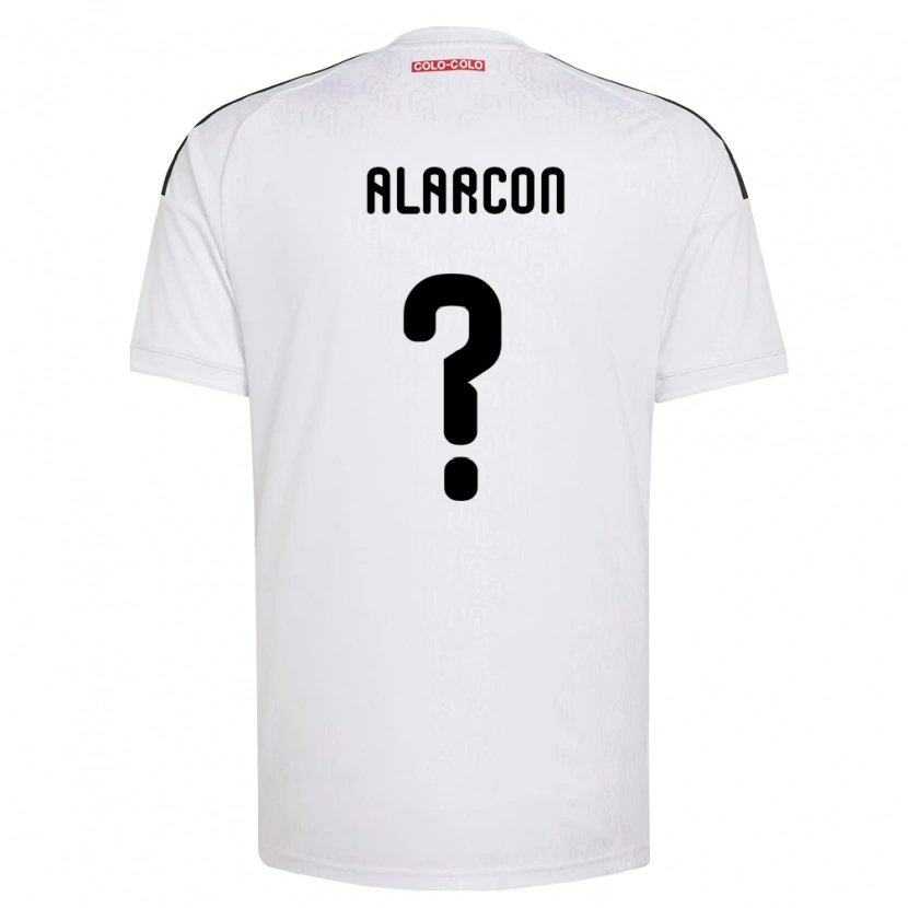 Danxen Dames Cristian Alarcón #0 Wit Zwart Thuisshirt Thuistenue 2026/27 T-Shirt België