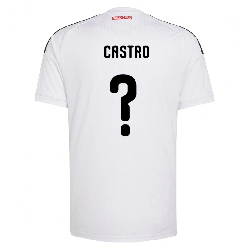 Danxen Dames Benjamín Castro #0 Wit Zwart Thuisshirt Thuistenue 2026/27 T-Shirt België