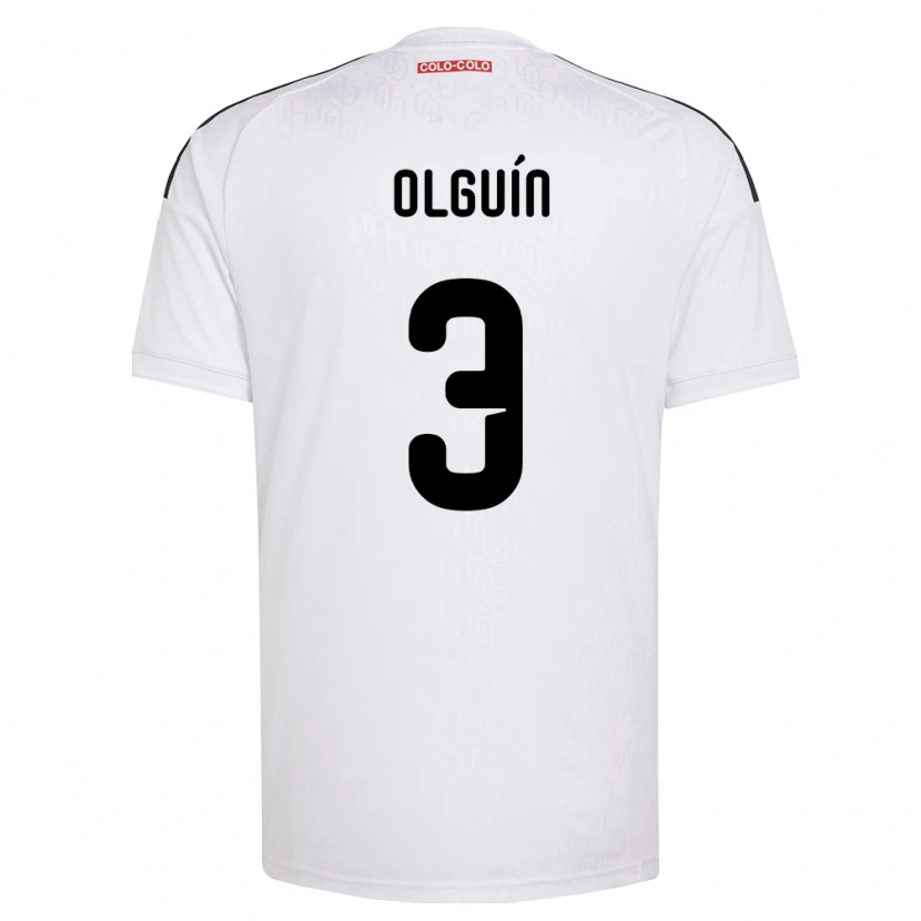 Danxen Dames Alonso Olguín #3 Wit Zwart Thuisshirt Thuistenue 2026/27 T-Shirt België