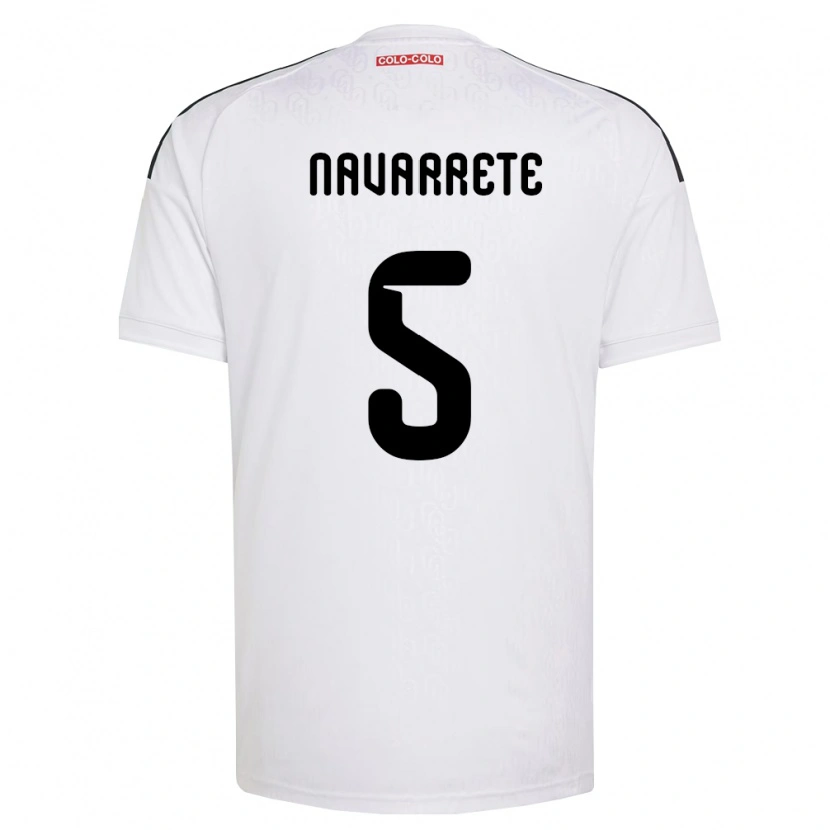 Danxen Dames Martín Navarrete #5 Wit Zwart Thuisshirt Thuistenue 2026/27 T-Shirt België