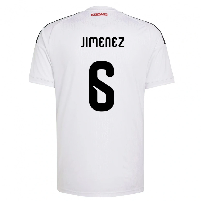 Danxen Dames Yastin Jiménez #6 Wit Zwart Thuisshirt Thuistenue 2026/27 T-Shirt België