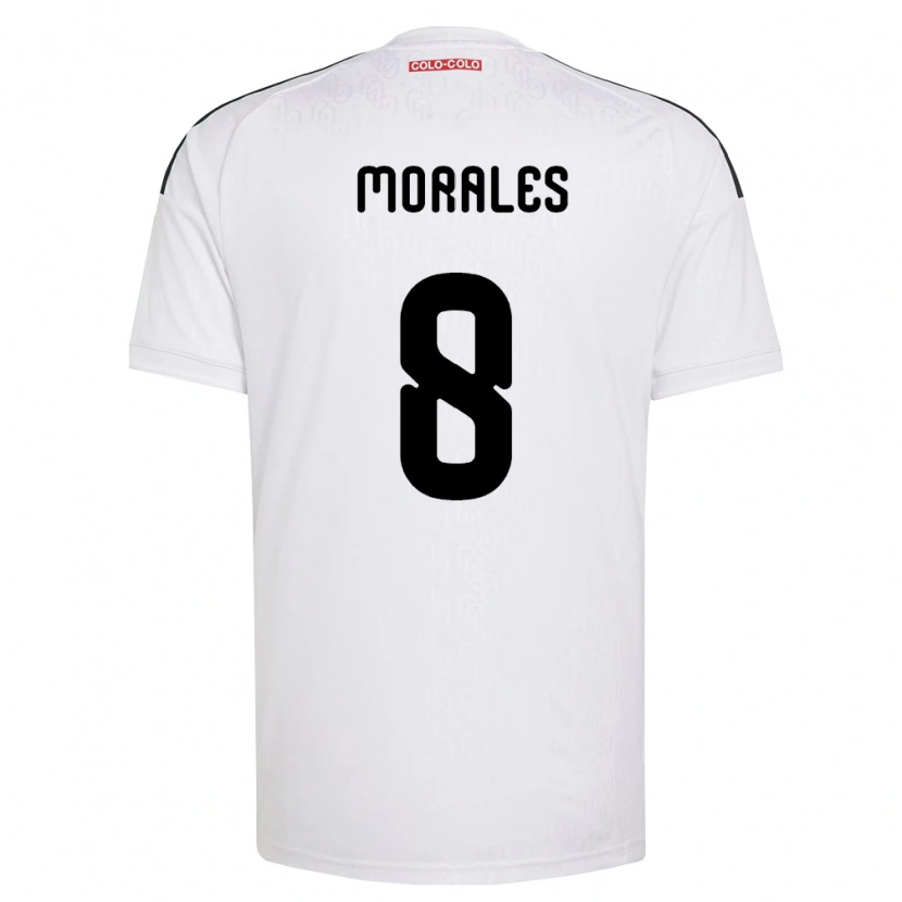 Danxen Dames Cristopher Morales #8 Wit Zwart Thuisshirt Thuistenue 2026/27 T-Shirt België