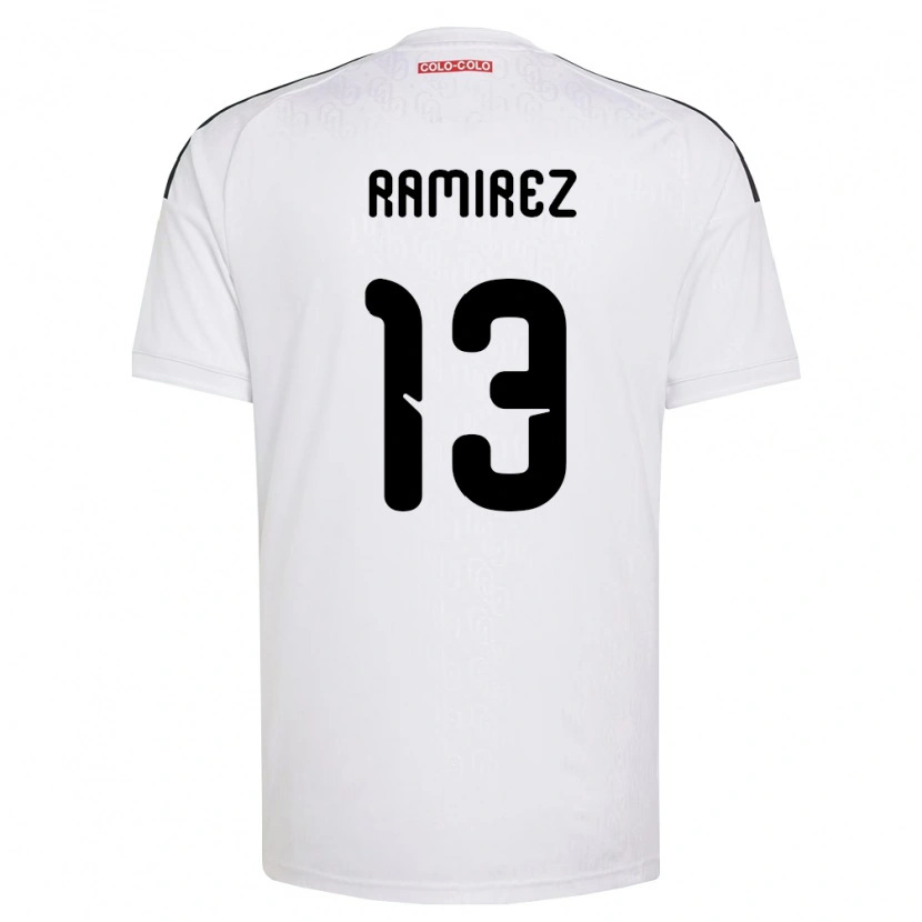 Danxen Dames Fernanda Ramírez #13 Wit Zwart Thuisshirt Thuistenue 2026/27 T-Shirt België