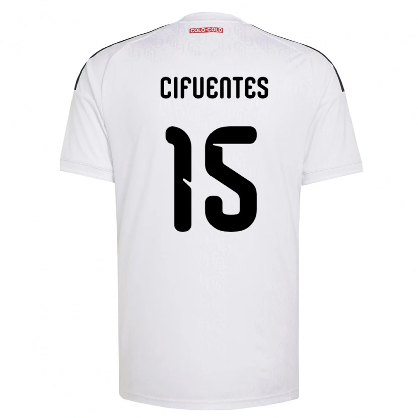 Danxen Dames Anaís Cifuentes #15 Wit Zwart Thuisshirt Thuistenue 2026/27 T-Shirt België