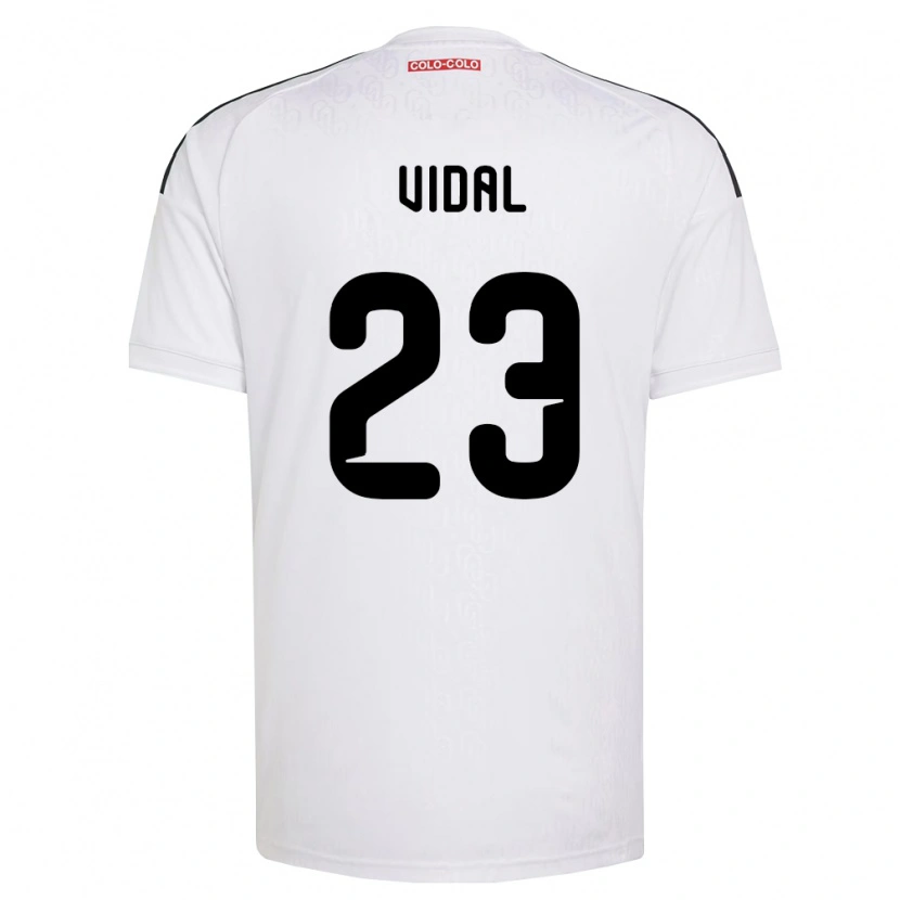 Danxen Dames Arturo Vidal #23 Wit Zwart Thuisshirt Thuistenue 2026/27 T-Shirt België