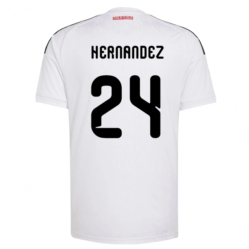 Danxen Dames Leandro Hernández #24 Wit Zwart Thuisshirt Thuistenue 2026/27 T-Shirt België