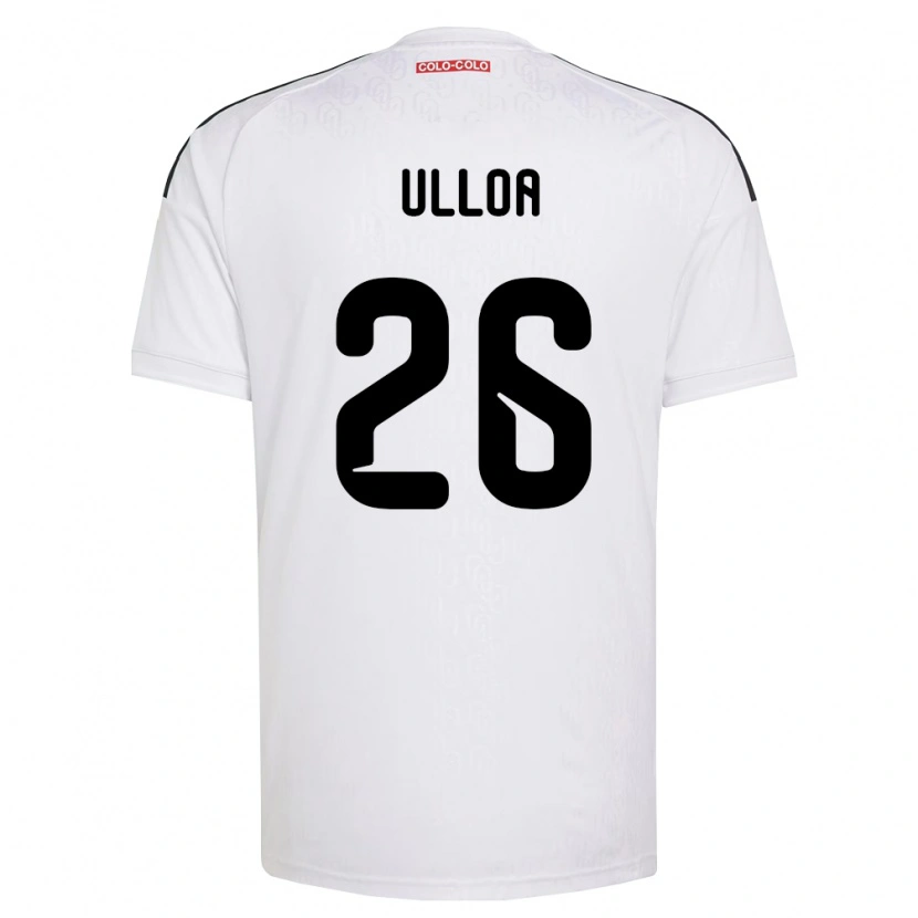 Danxen Dames Diego Ulloa #26 Wit Zwart Thuisshirt Thuistenue 2026/27 T-Shirt België