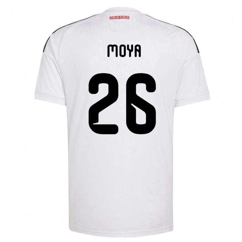 Danxen Dames Matías Moya #26 Wit Zwart Thuisshirt Thuistenue 2026/27 T-Shirt België