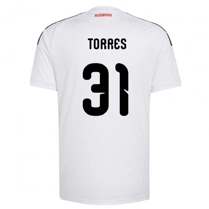 Danxen Dames Bruno Torres #31 Wit Zwart Thuisshirt Thuistenue 2026/27 T-Shirt België