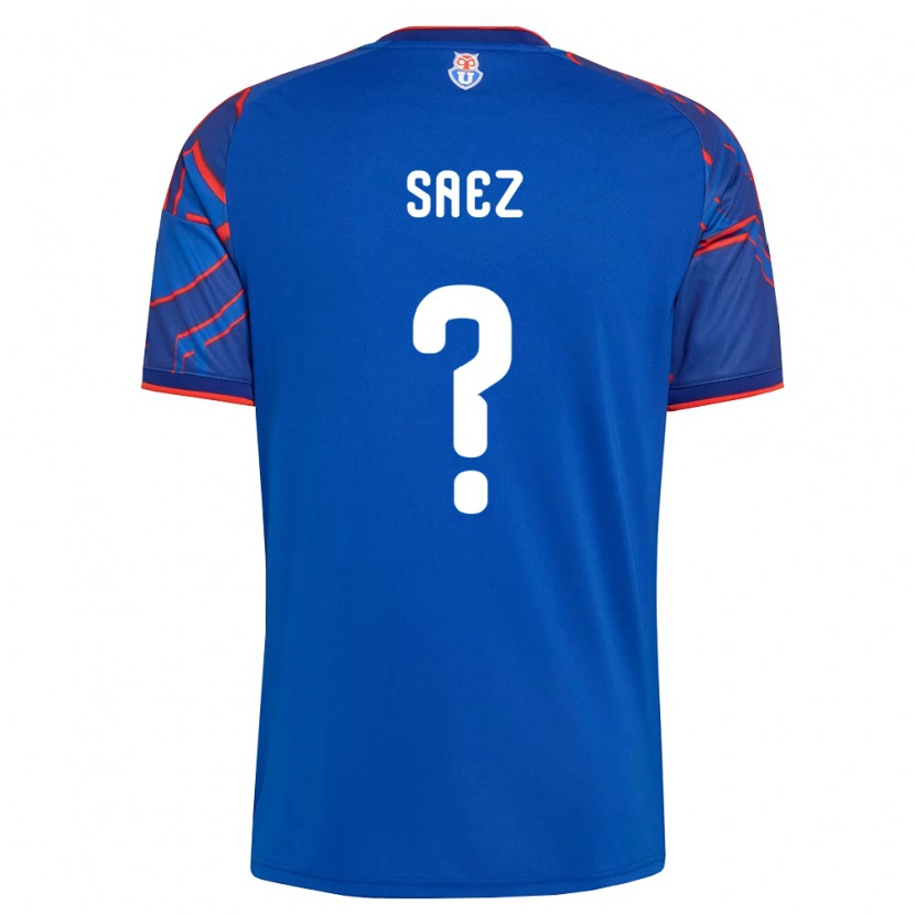 Danxen Dames Ignacio Sáez #0 Koninklijk Blauw Rood Thuisshirt Thuistenue 2026/27 T-Shirt België
