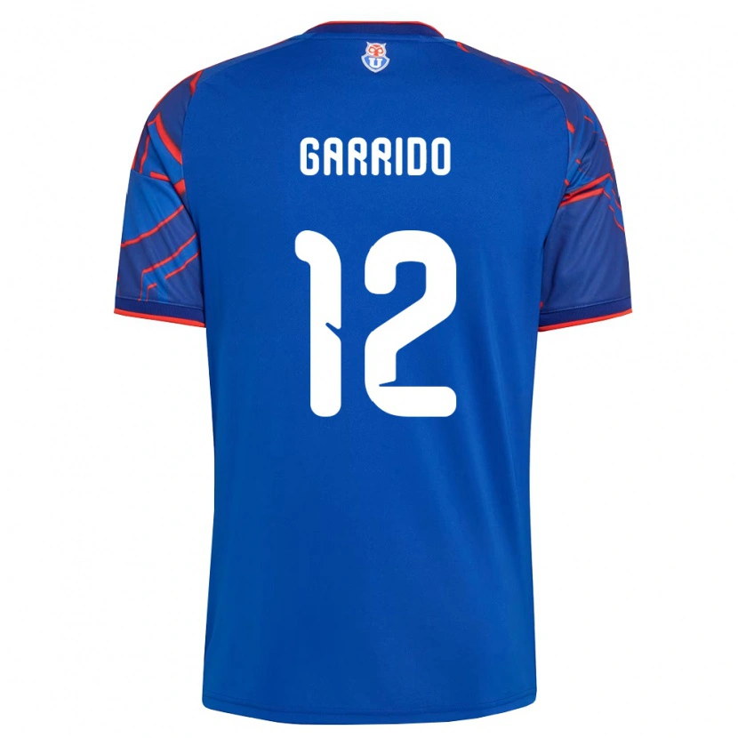 Danxen Dames Pedro Garrido #12 Koninklijk Blauw Rood Thuisshirt Thuistenue 2026/27 T-Shirt België